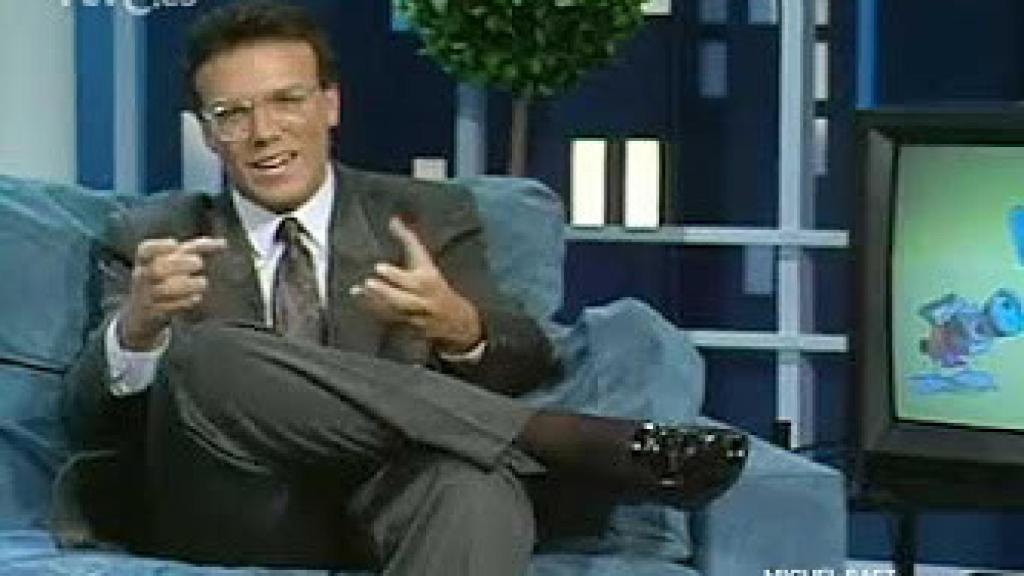 Un joven Arús ya con sus famosos videos