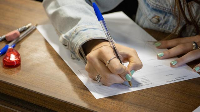 Examen de la EBAU en la Universidad de Salamanca
