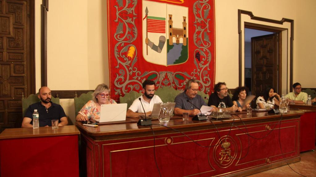 Pleno en el Ayuntamiento de Zamora.