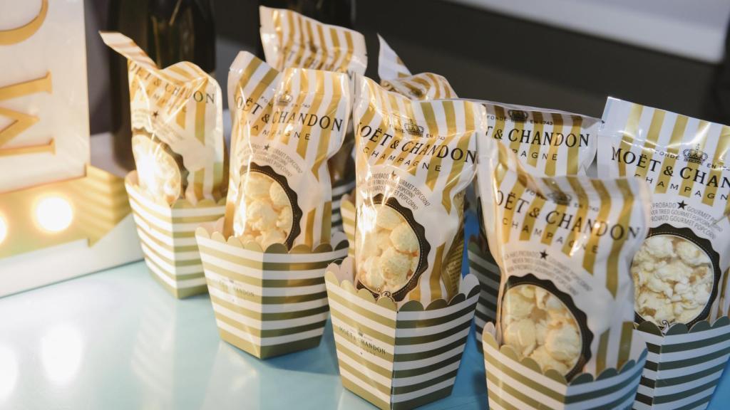 Burbujas y palomitas