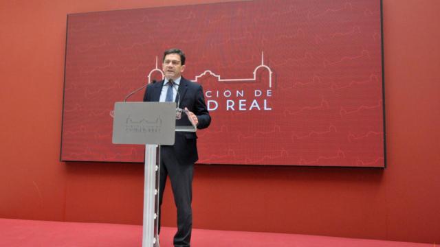 Miguel Ángel Valverde en rueda de prensa.