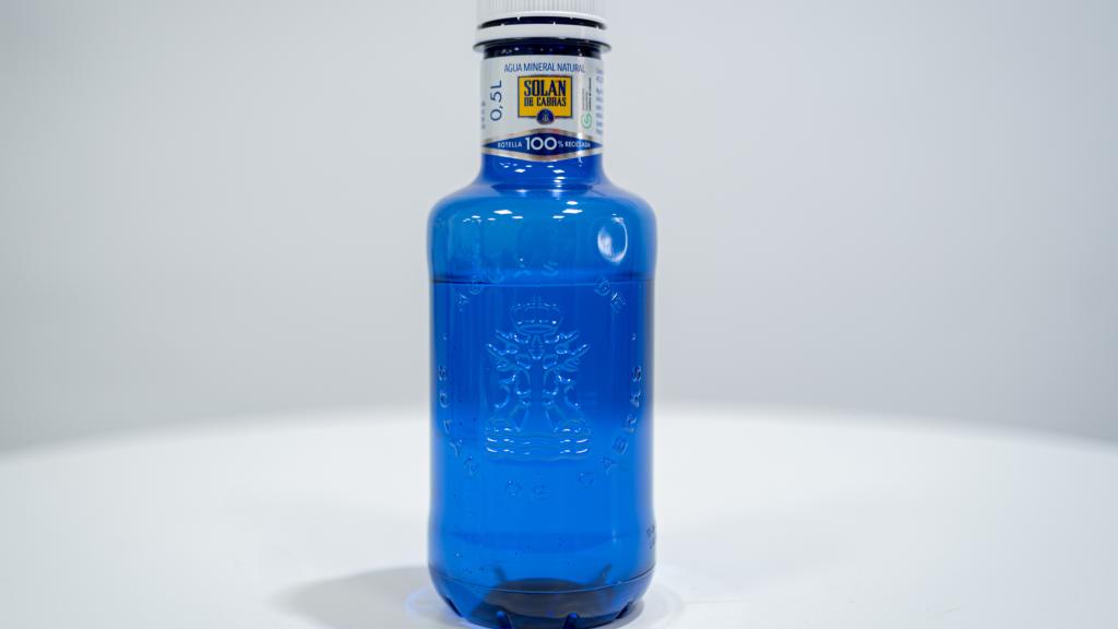 La botella de medio litro de Solán de Cabras
