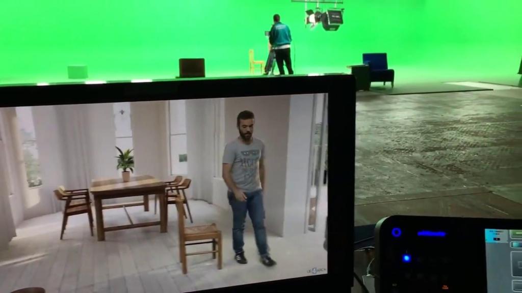 Pantalla verde.