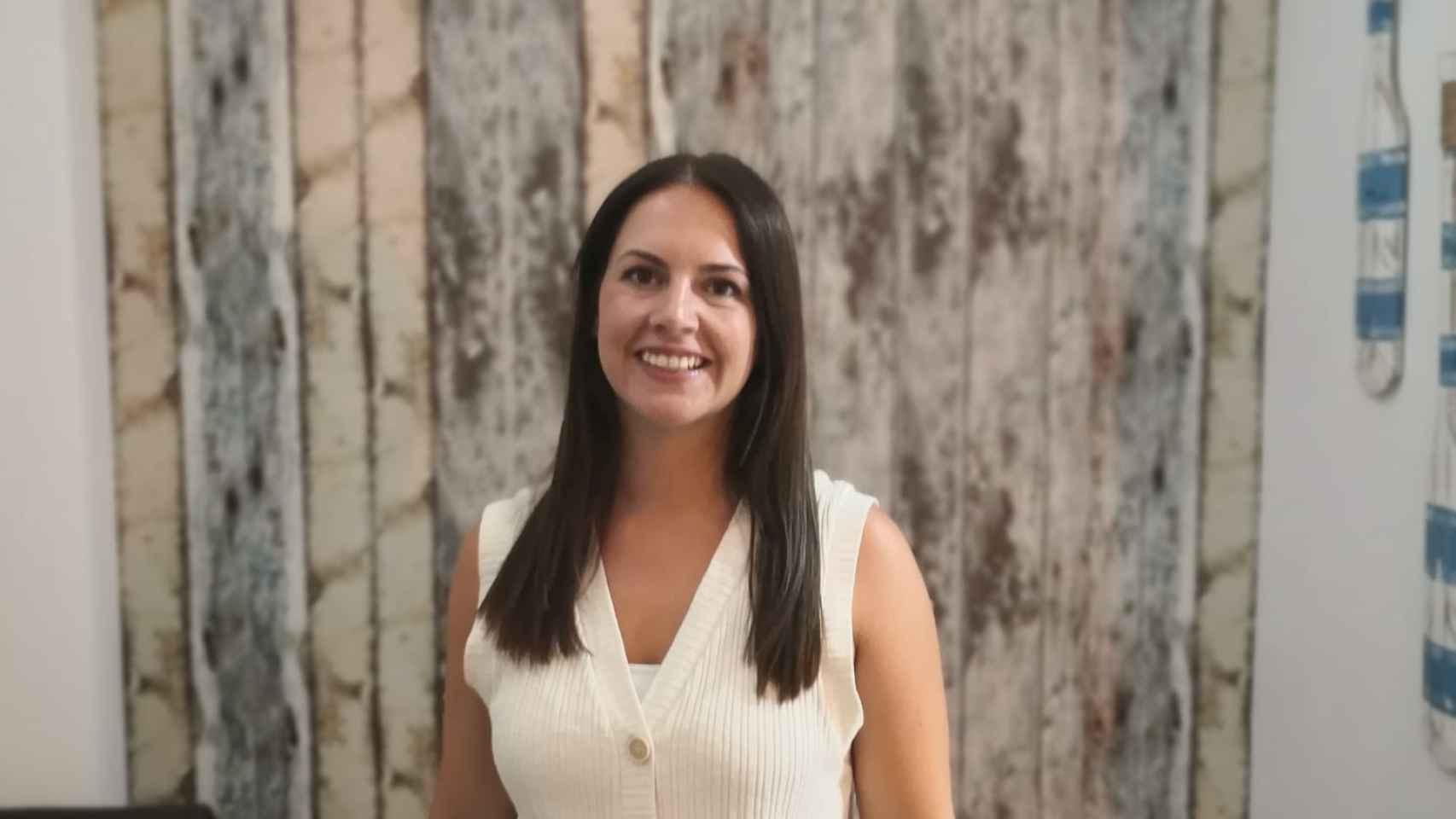 Paula Zorrilla, trabajadora de Cruz Roja.