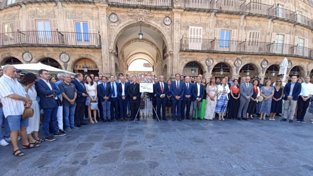 Homenaje en Salamanca a Miguel Ángel Blanco