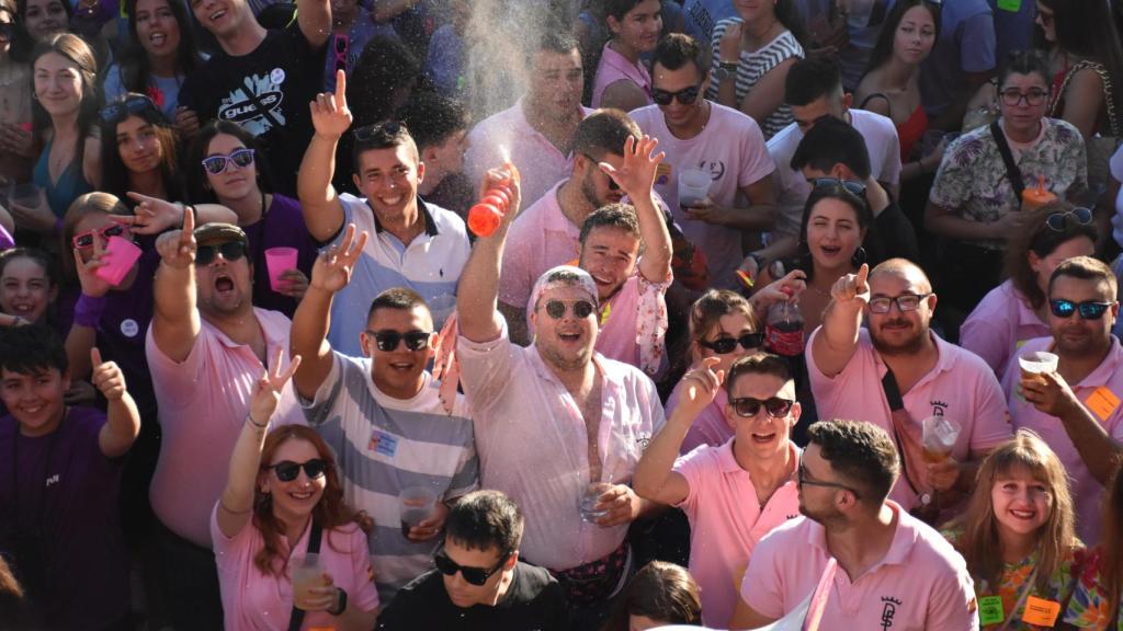 Imagen de archivo del pregón de las fiestas de Cigales.