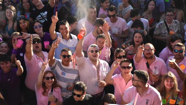 Imagen de archivo del pregón de las fiestas de Cigales.