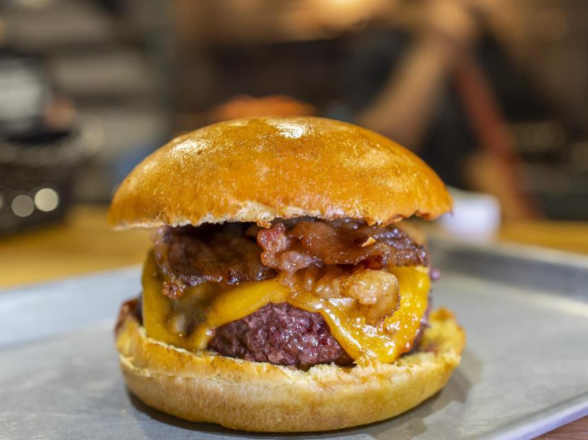 Hamburguesa de Juancho's BBQ