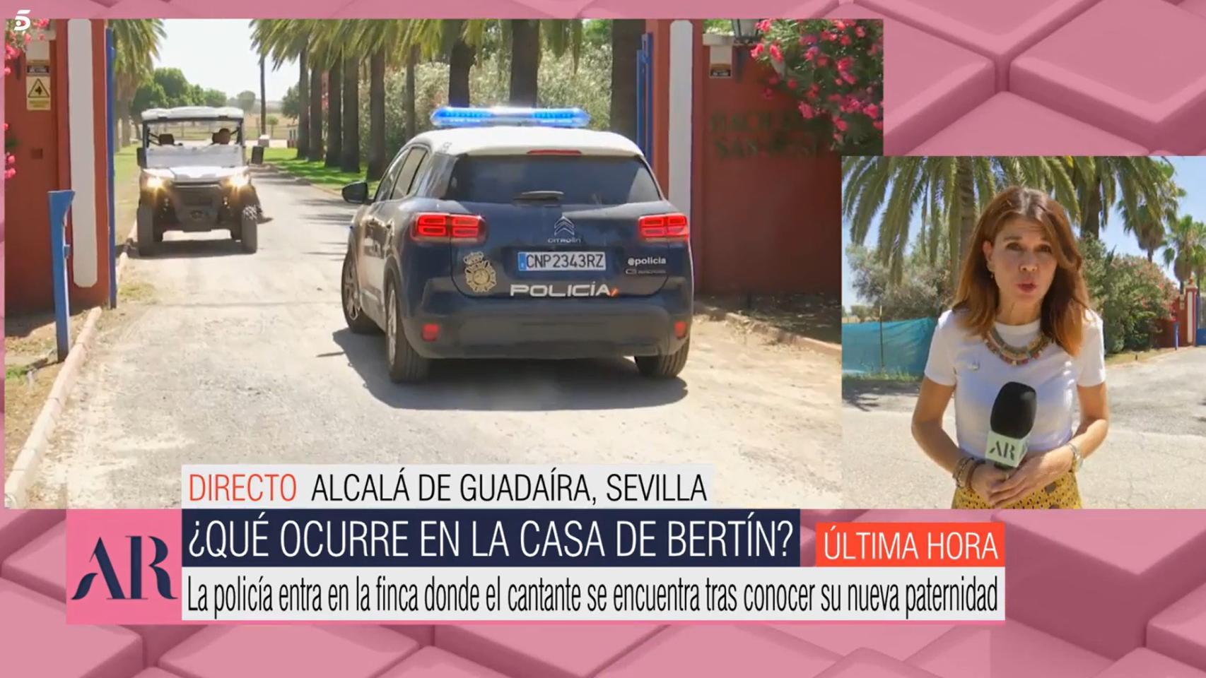 Bertín Osborne llama a la Policía para desalojar a un equipo de 'AR': Está molesto con nuestra presencia