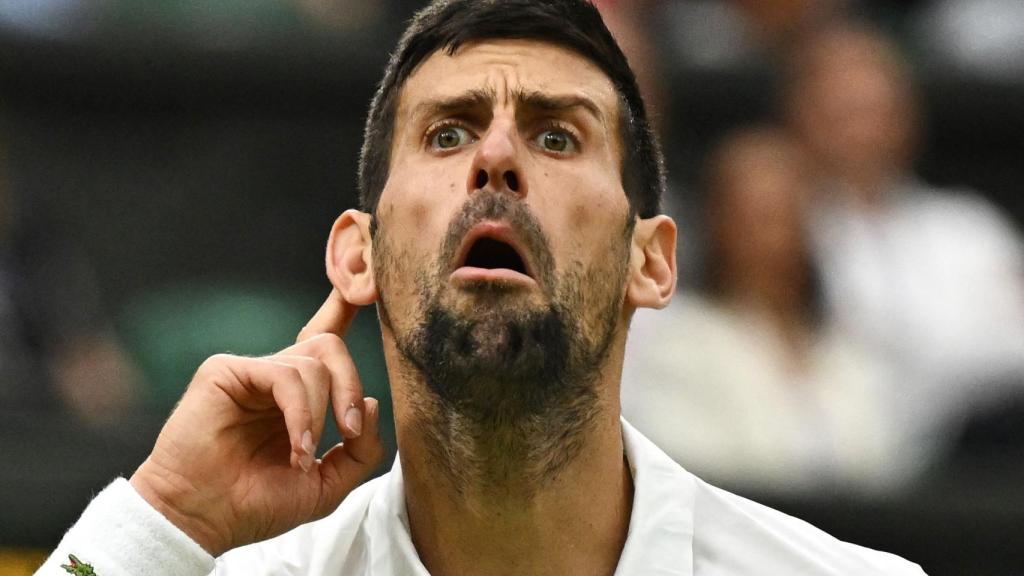 Novak Djokovic, en Wimbledon 2023