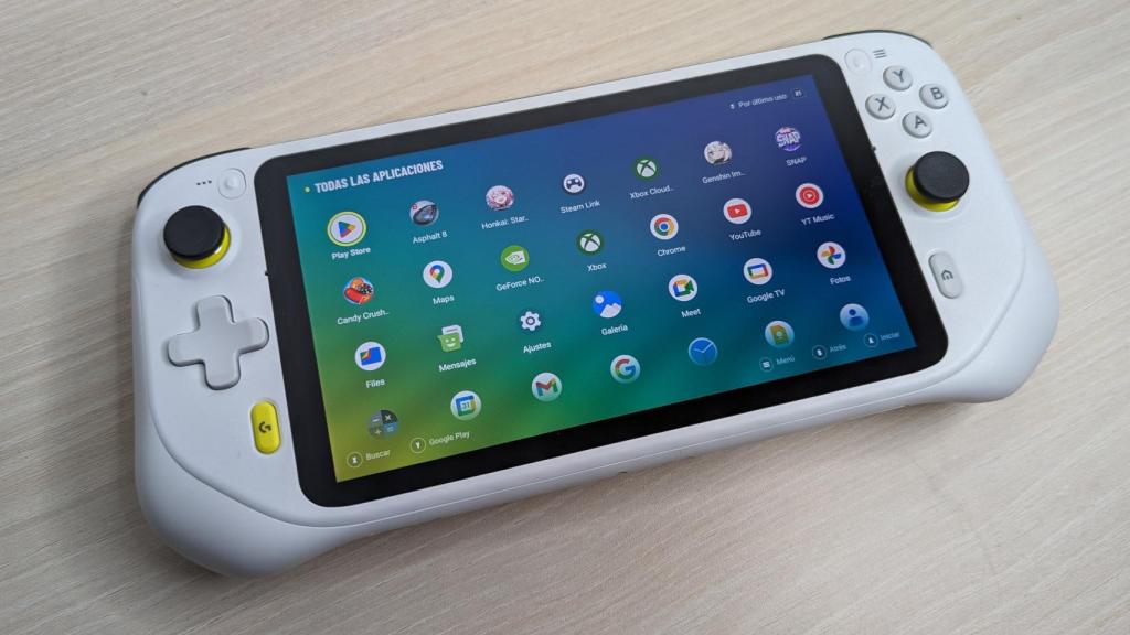 Pese a los cambios en la interfaz, la Logitech G Cloud sigue siendo un dispositivo Android
