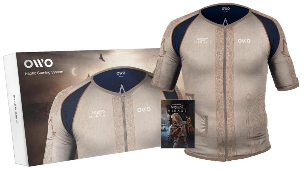 La nueva chaqueta háptica de la empresa malagueña OWO