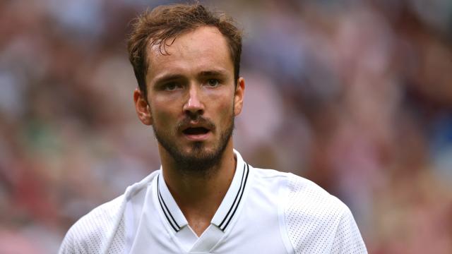 Daniil Medvedev, en Wimbledon 2023