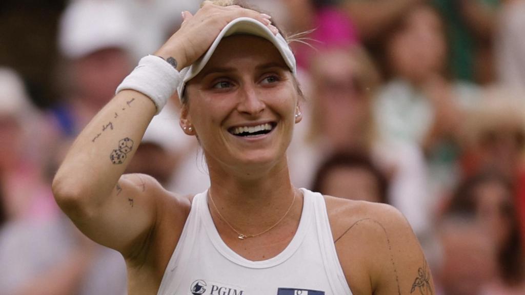 Marketa Vondrousova, en Wimbledon 2023