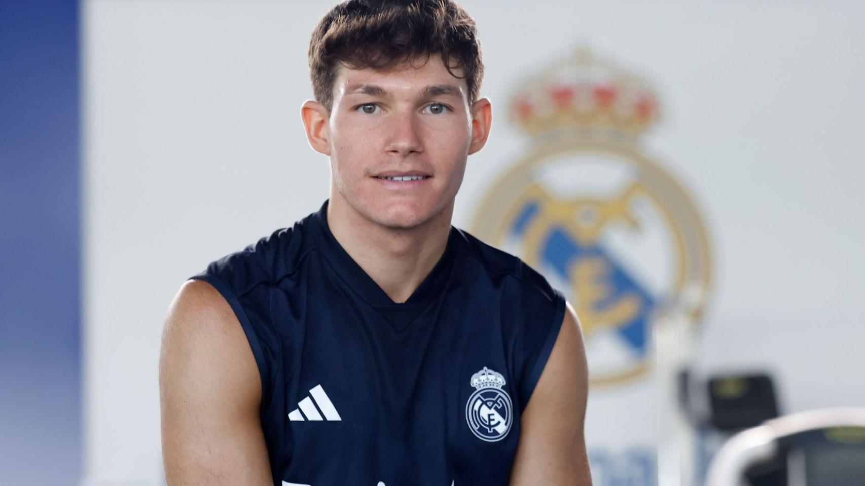 Fran García, en la Ciudad Real Madrid