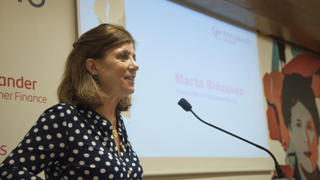 Marta Blázquez, presidenta de Faconauto.