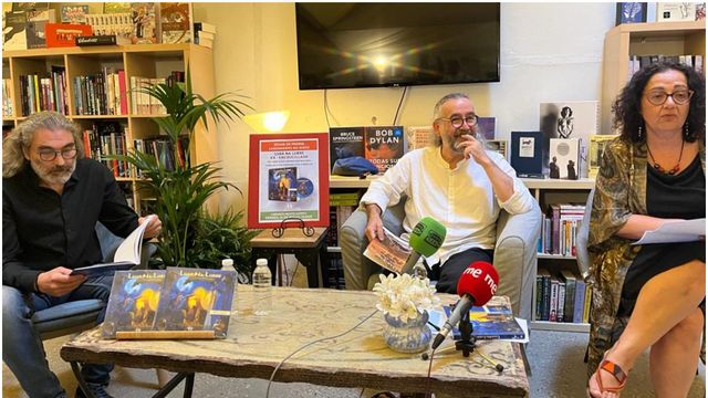 Xavier Ferreiro, Bieito Romero y Belén López este viernes en A Coruña