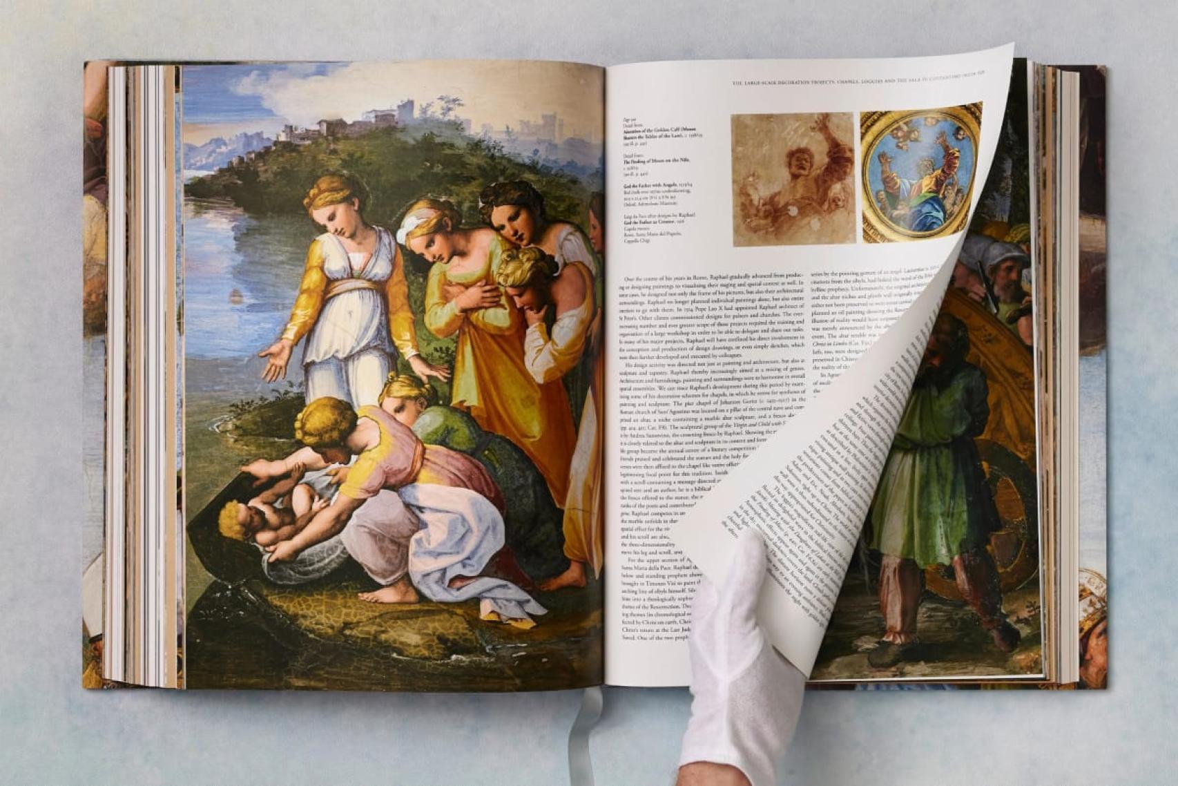 Doble página de 'Rafael. La obra completa', editado por Taschen