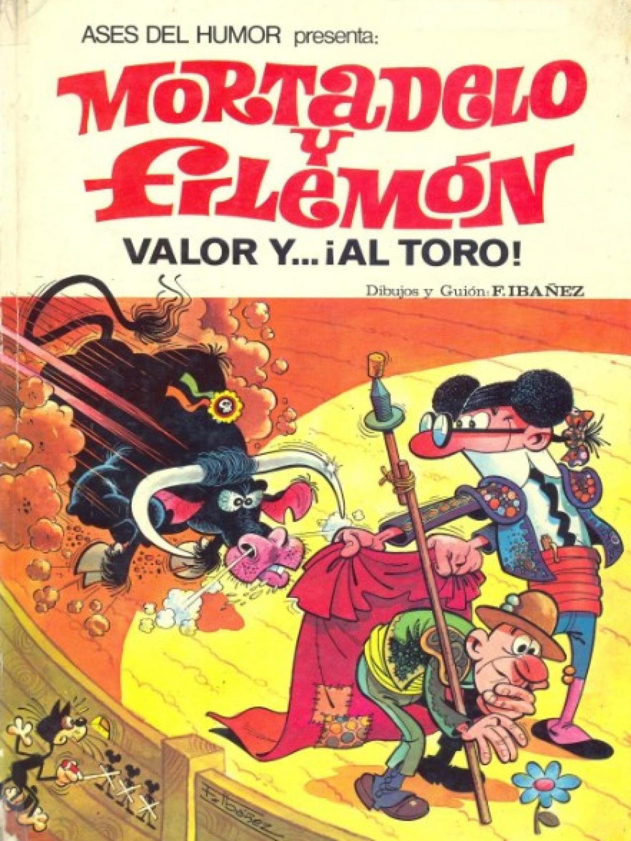 Portada de  'Valor y... ¡Al toro!', de Francisco Ibáñez