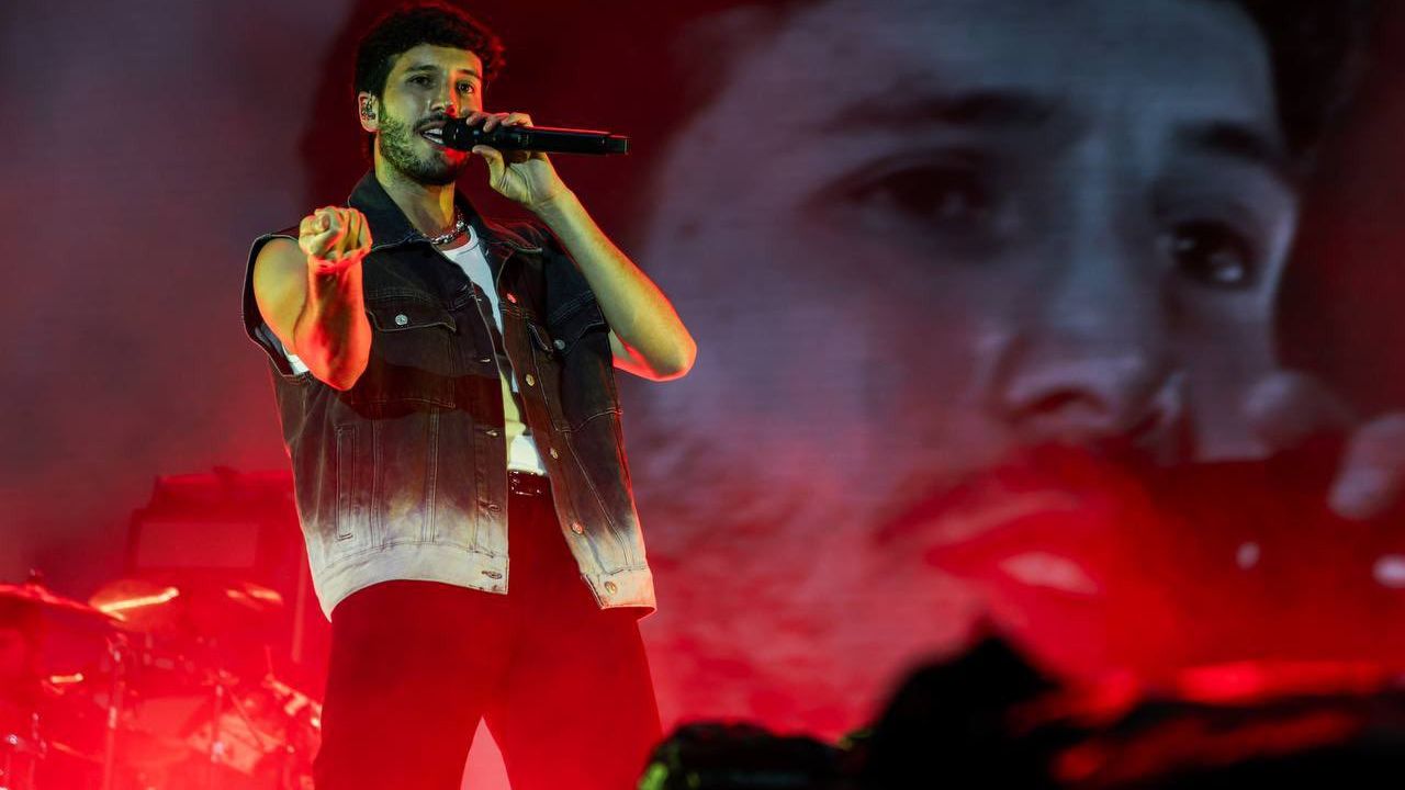 Sebastián Yatra en el festival PortAmérica, en Caldas (Pontevedra).