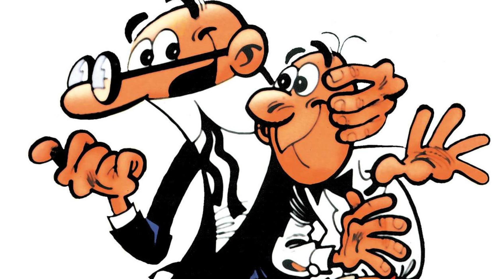 Mortadelo y Filemón.