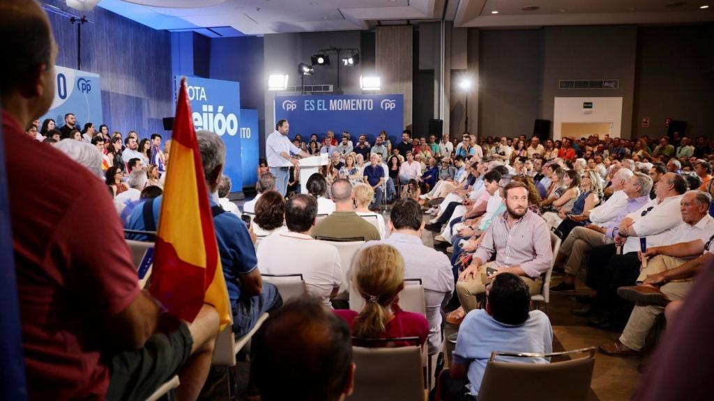 Un momento de la intervención de Paco Núñez.