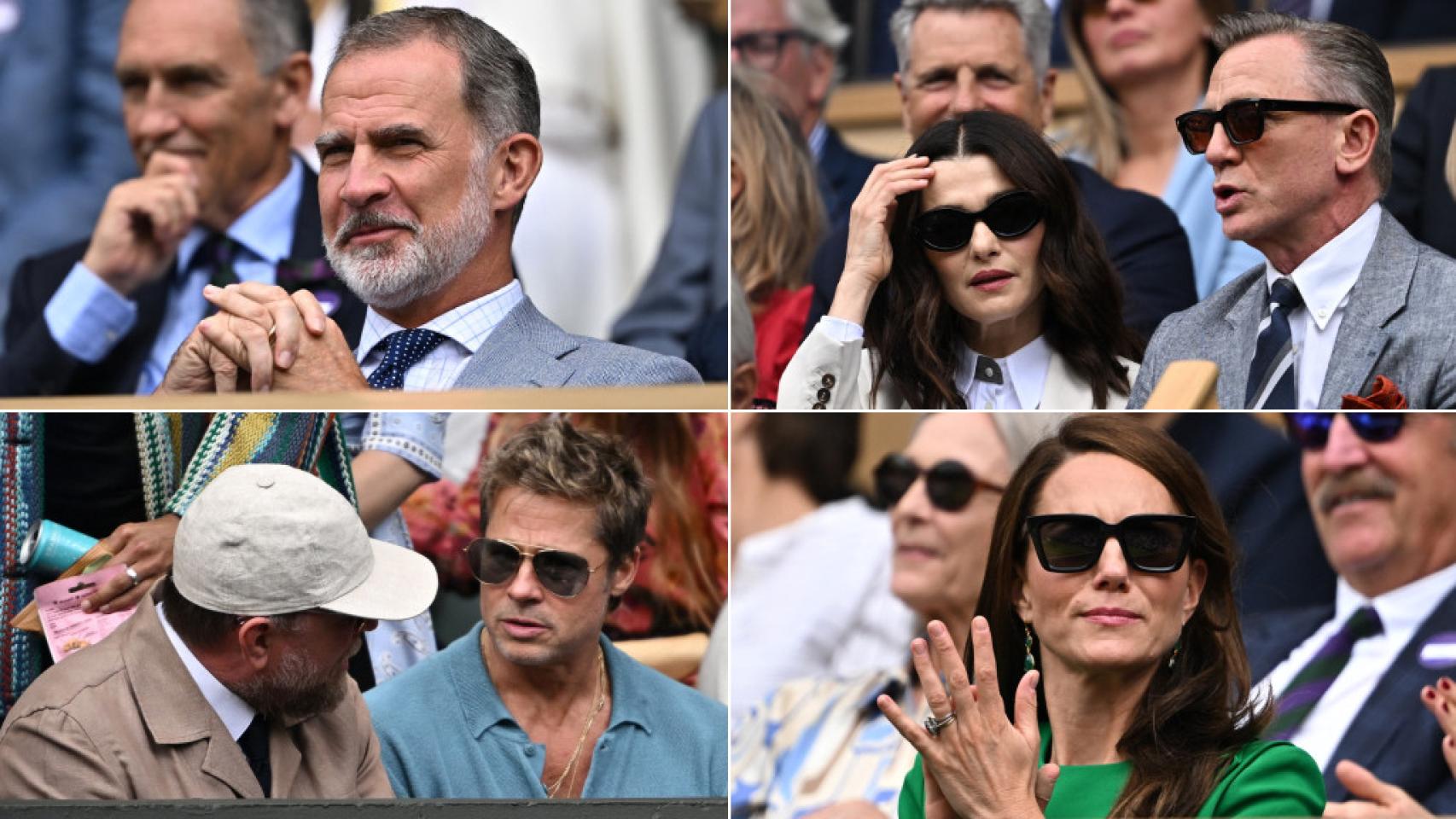 Los vip en Wimbledon.