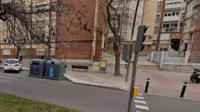 Una imagen del lugar de los hechos