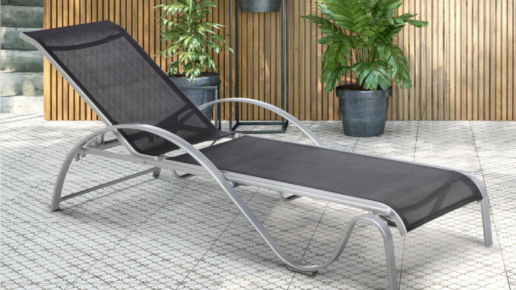 La tumbona perfecta para tu jardín es esta de Leroy Merlin ¡y ahora tiene un 25% de descuento!