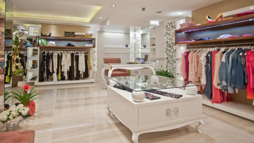 Vista del interior de una 'boutique'.