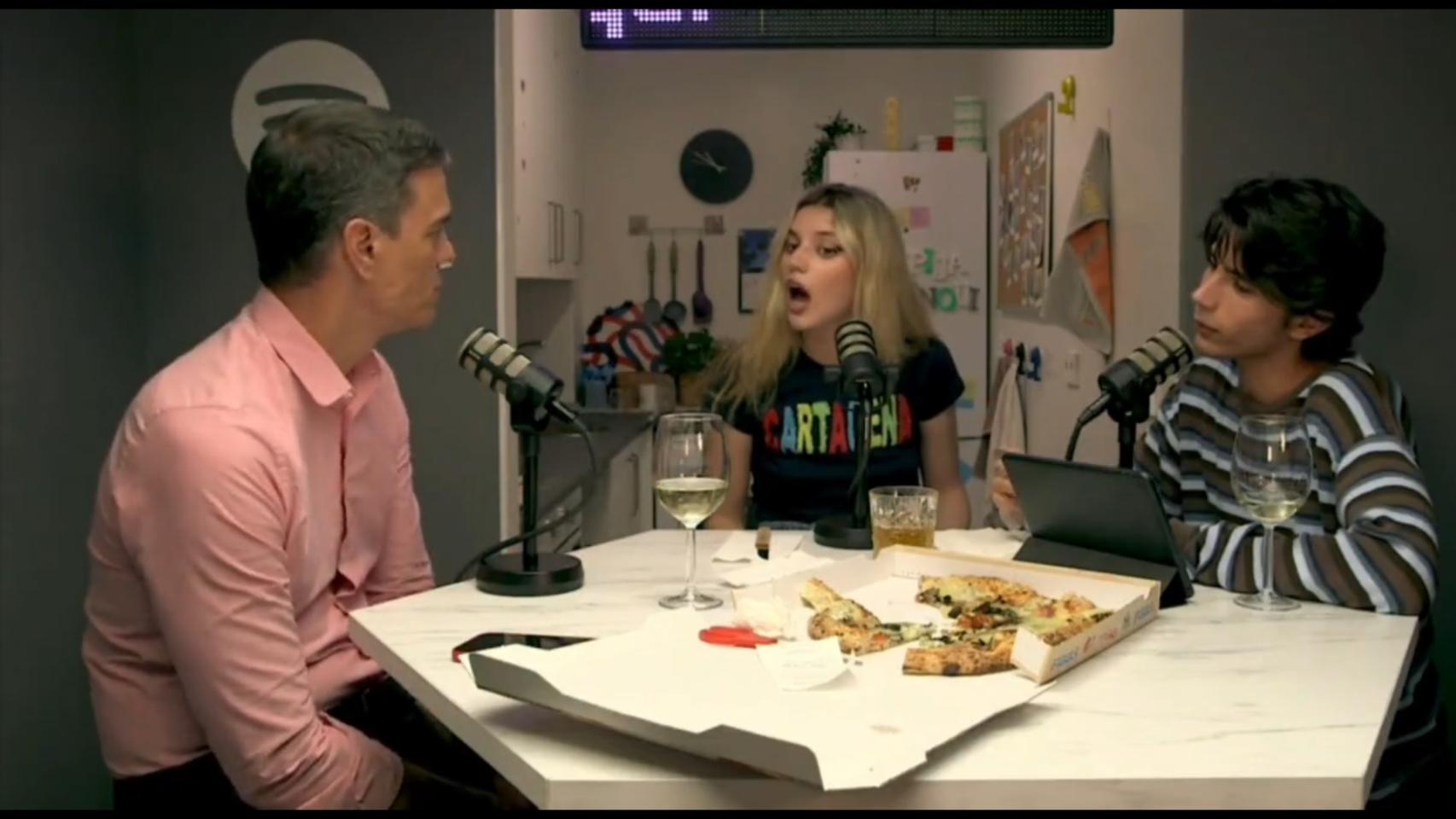 Pedro Sánchez en 'La Pija y la Quinqui'.