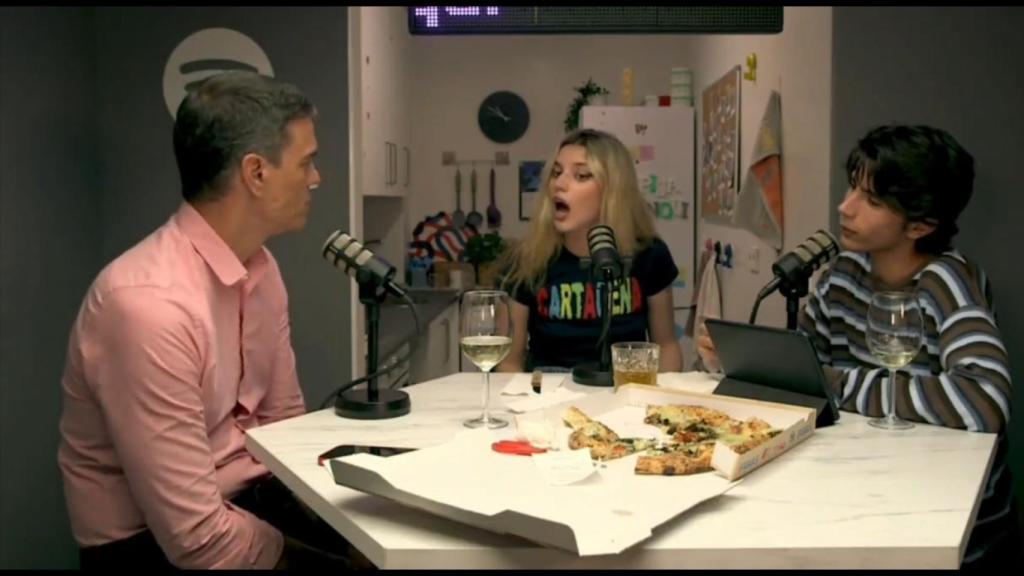 Pedro Sánchez en 'La Pija y la Quinqui'.