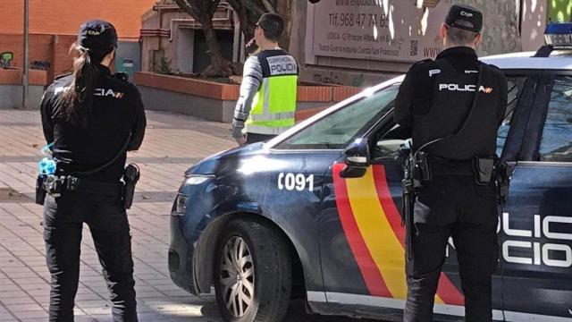 Foto de archivo de agentes de la Policía Nacional.