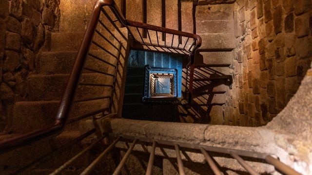 Escaleras de la Torre de Hércules
