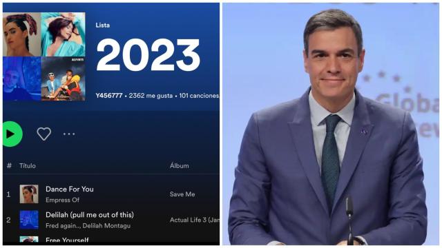 Pedro Sánchez en la entrevista del podcast .