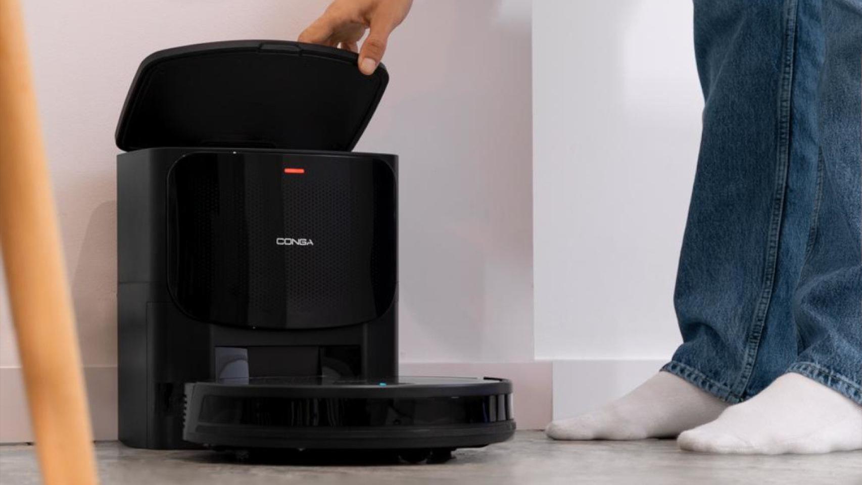 Este robot aspirador Conga de Cecotec con base de autovaciado ¡ahora tiene un 20% de descuento!