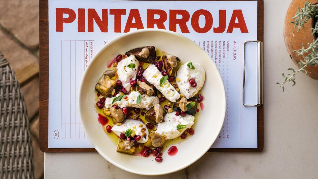 Uno de los platos del restaurante Pintarroja.