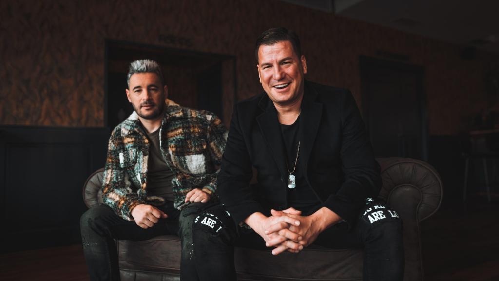 Foto de archivo de Andy y Lucas.