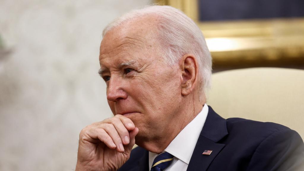 Joe Biden, este martes en el Despacho Oval de la Casa Blanca.