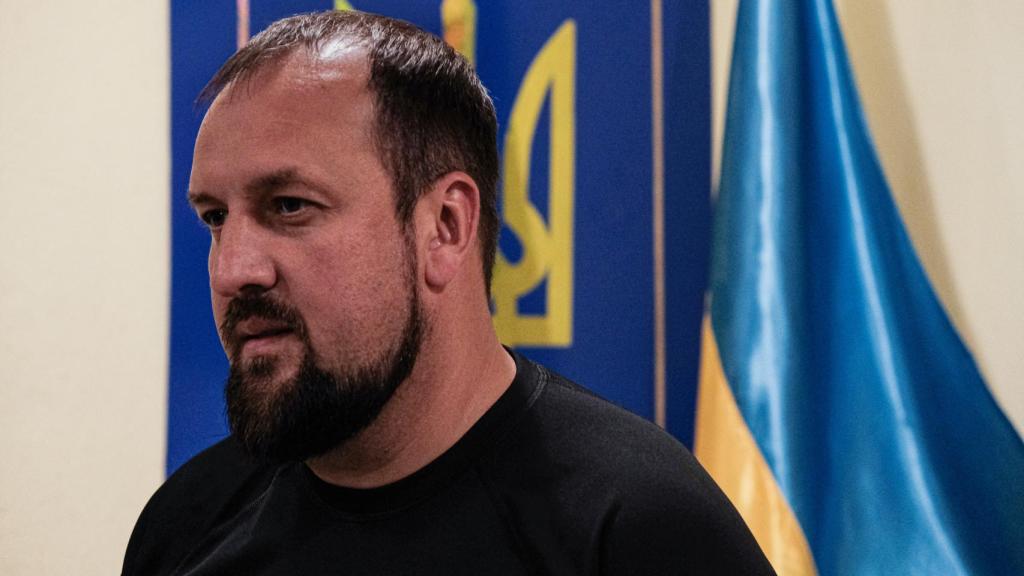 Andry Oleksandrovich, actual jefe de la Administración Militar de Kupiansk