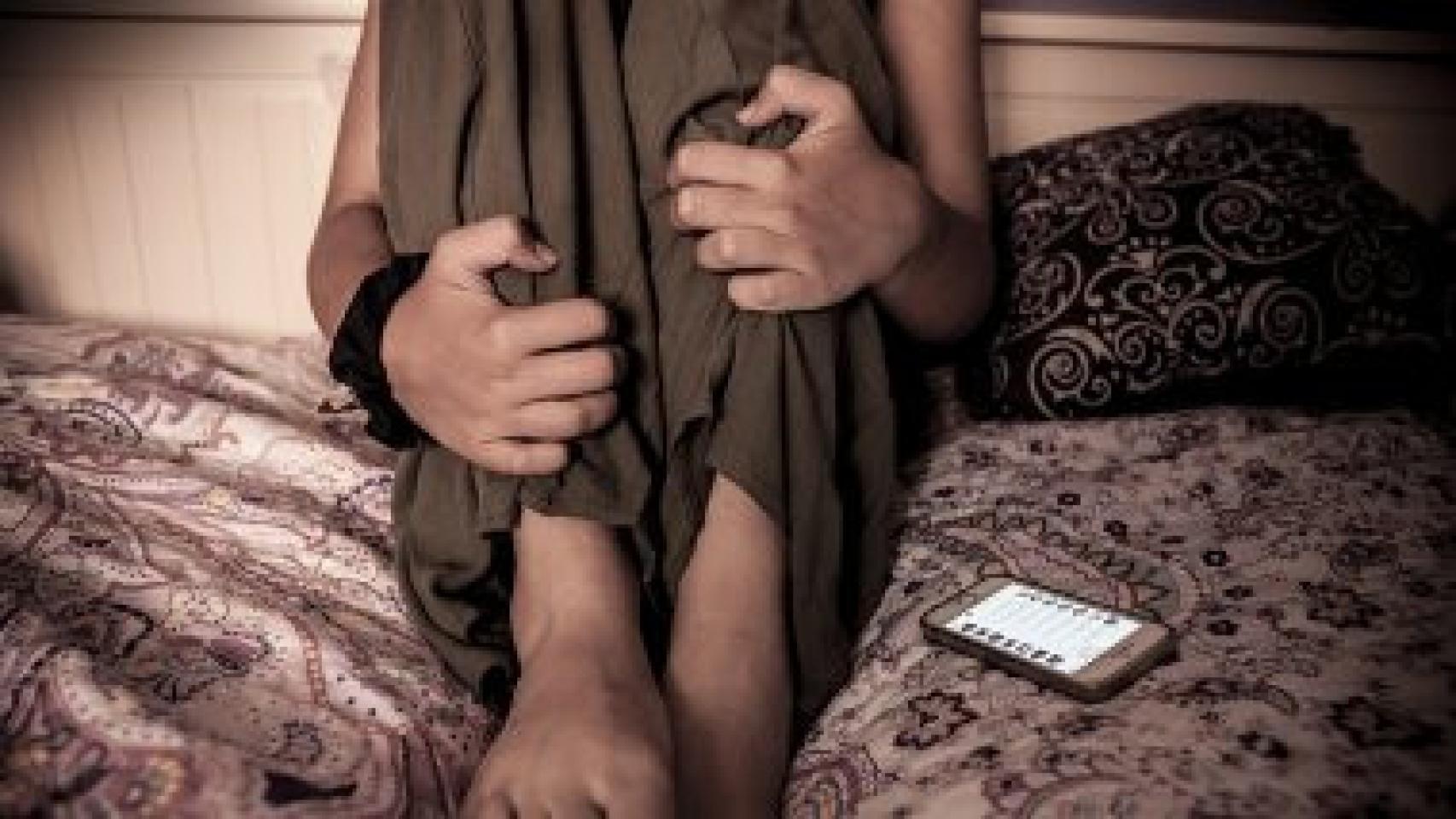 Imagen metafórica de absusos sexuales.