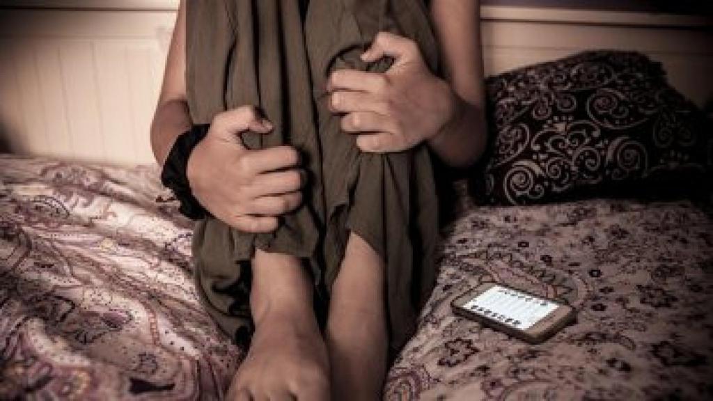 Imagen metafórica de absusos sexuales.
