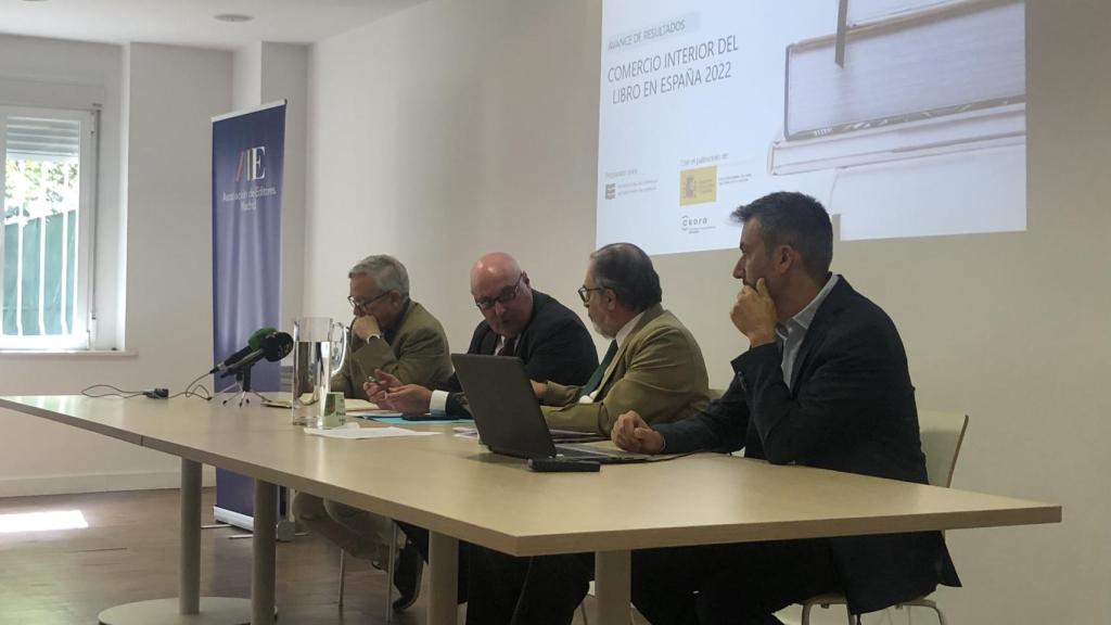 Rueda de prensa de la Federación de gremios de editores de España