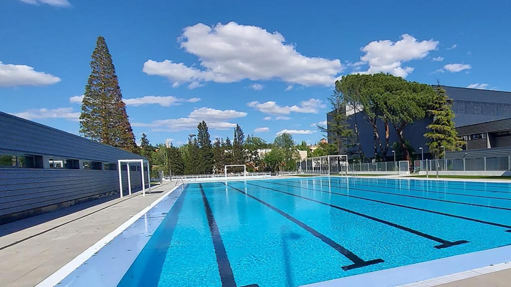 Una de las piscinas