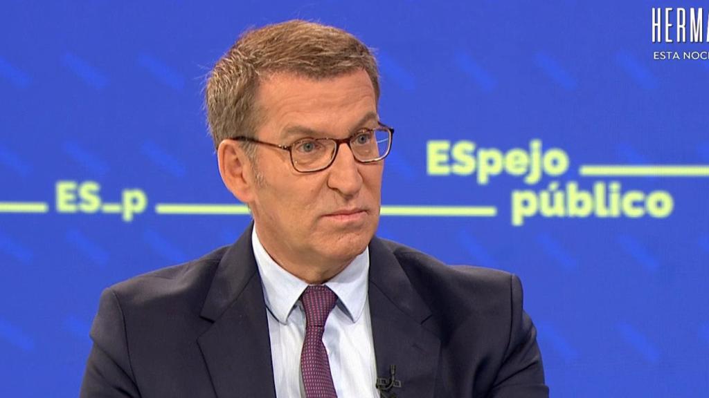 El líder del PP, este martes en una entrevista en Antena 3.