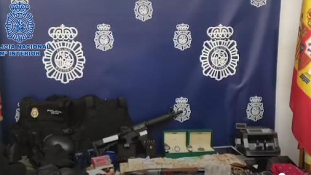 Alijo incautado en la operación