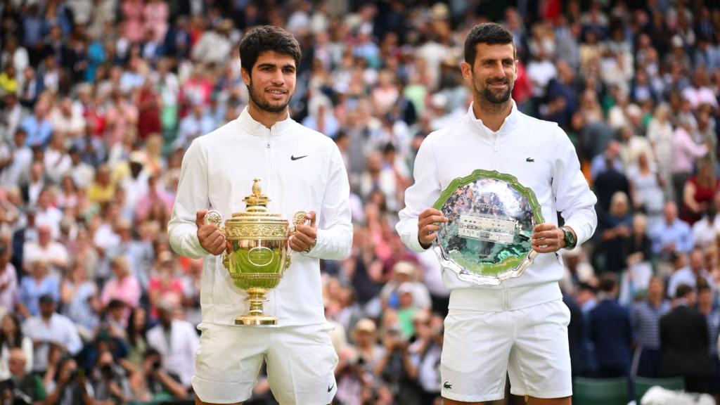 Alcaraz y Djokovic