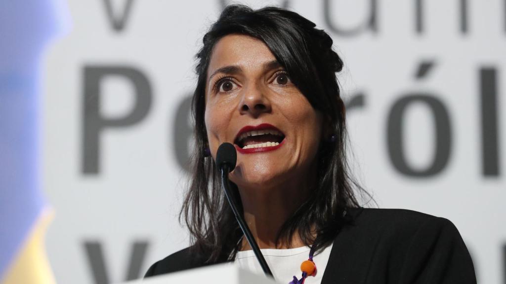 La exministra colombiana de Minas y Energía, Irene Vélez, el pasado mes de noviembre.