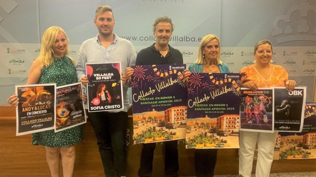 Presentación de las Fiestas Santiago Apóstol de Collado Villalba.