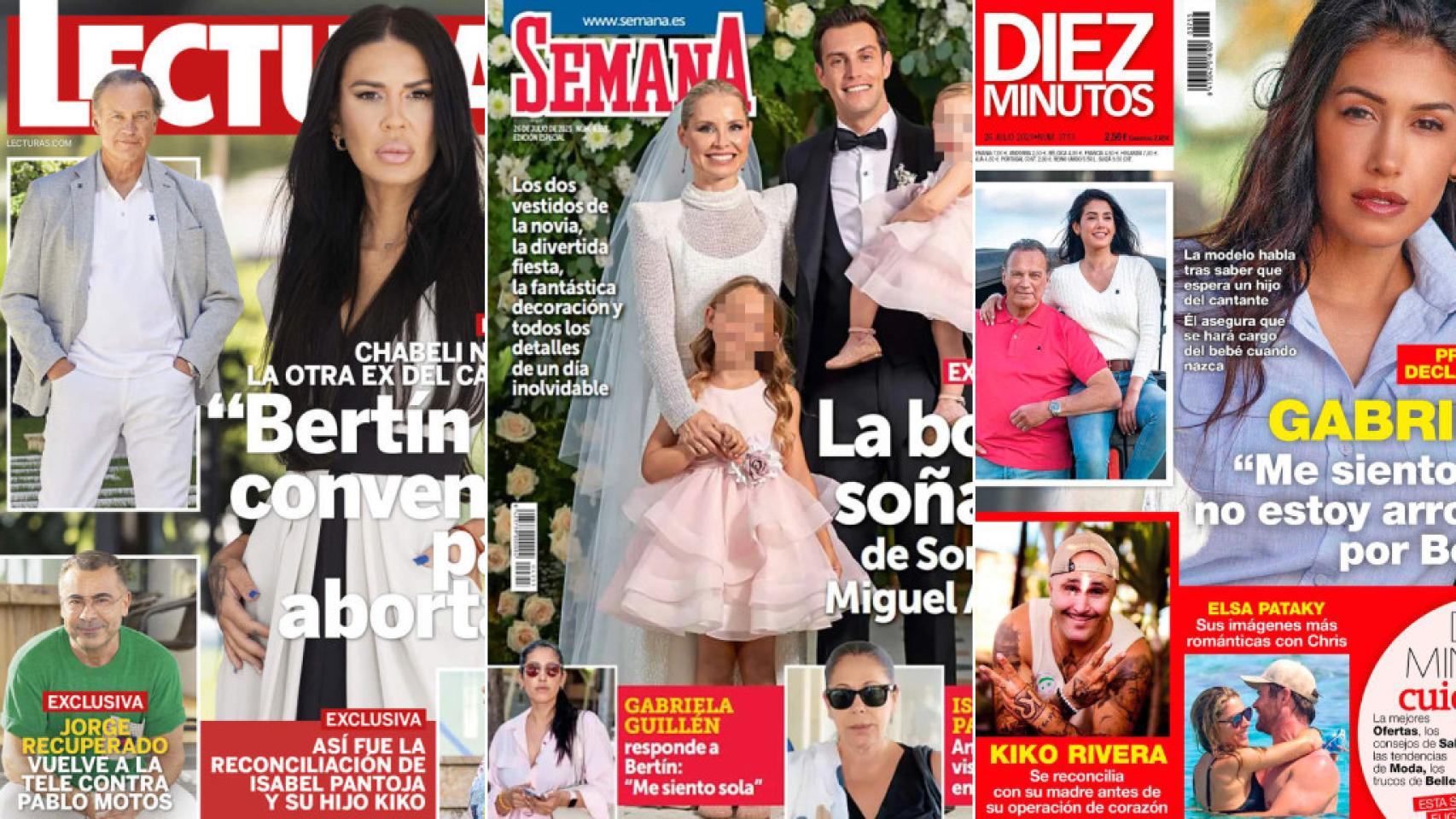 Portadas de revistas.